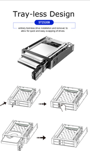 Dễ dàng tải hai 2.5 "ổ đĩa vào một vị trí đĩa mềm 3.5", tăng gấp đôi công suất của bạn trong vài phút - Product Image 3
