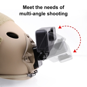 PULUZ Aluminum Quick Release Bracket NVG Helmet <strong>Mount</strong> for GoPro and Other Action Cameras - Product Image 5