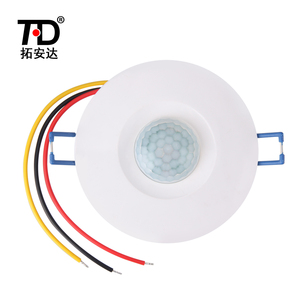 TOADA K616自动传感器灯开关10A运动灯发光二极管PIR运动传感器开关无源红外传感器 - Product Image 6