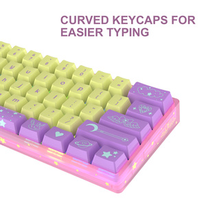 TOPSTYLE TKB-K1 Type C Wired Mechanical Gaming <strong>Keyboard</strong> Full <strong>Keys</strong> Punchless Wired USB 60% Mechanical <strong>Keyboard</strong> RGB 61 <strong>Keys</strong> OEM - Product Image 2
