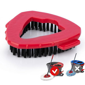 Paspas yedek parçaları için uygun O Ceda EasyWring 1 üçgen scrubber paspas taban zemin temizleme fırçası - Product Image 4