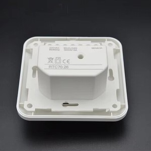 Termostato per camera intelligente RTC70.26 | Controllo riscaldamento a pavimento OEM/ODM | Certificato CE | Facile installazione e programma per il Comfort domestico - Product Image 4