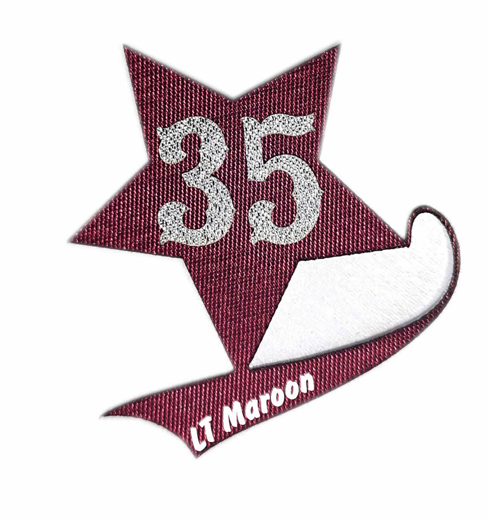 35# Lt Maroon