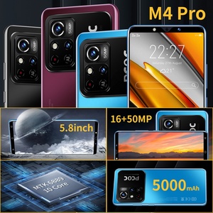 Wholesale Unlock M4 Pro 5.8 Inch Large Screen 16GB+512GB <strong>Android</strong> Smartphone Global Version Dual SIM Cards Smart <strong>Phone</strong> <strong>Cell</strong> <strong>Phone</strong> - Product Image 5