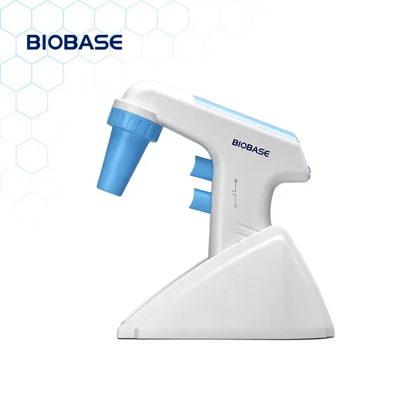 BIOBASE-Pipeta de llenado rápido para mano, 0,1-100ml, rango de gran volumen, para laboratorio