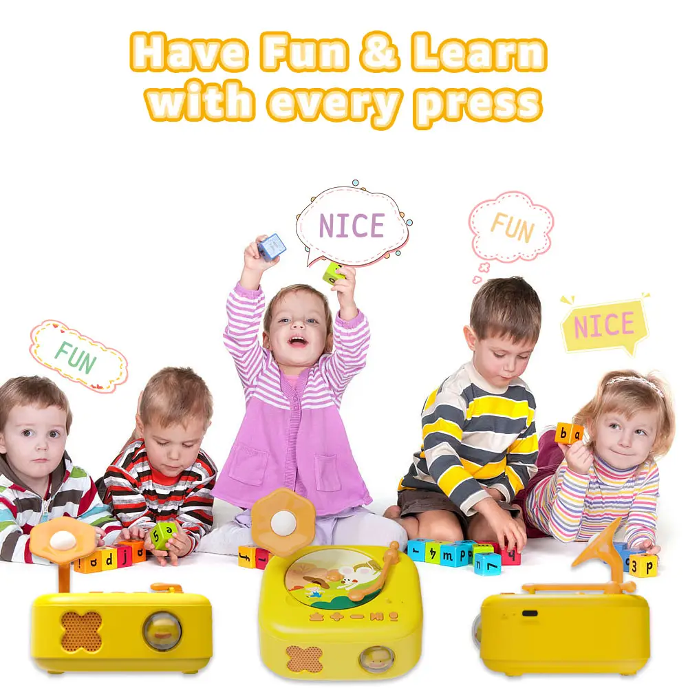الأكثر مبيعاً التعليم المبكر للأطفال ألعاب تعليمية تعليمية إلكترونية مخصصة بطاقة فلاش قصة آلة تعلم تتحدث