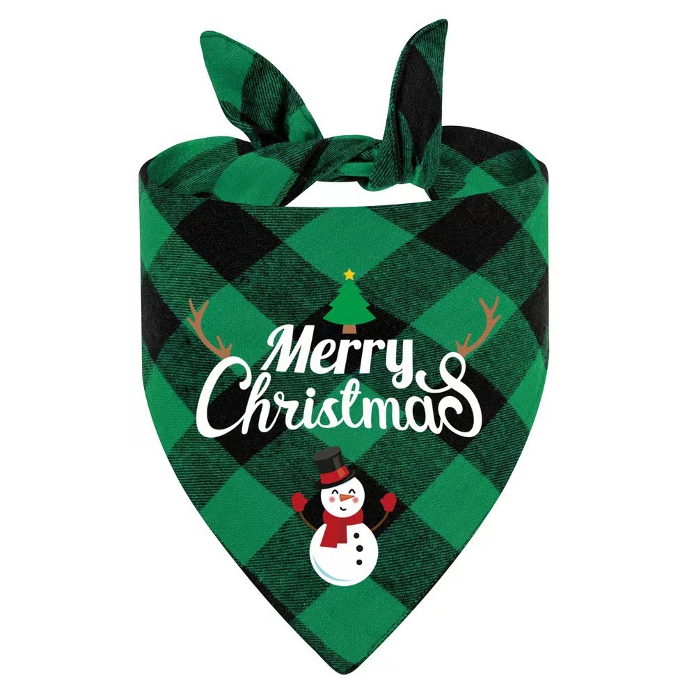 Bonhomme de neige vert