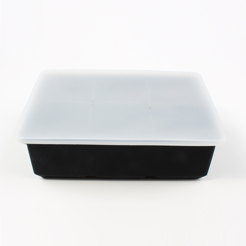 Six compartiments avec couvercle