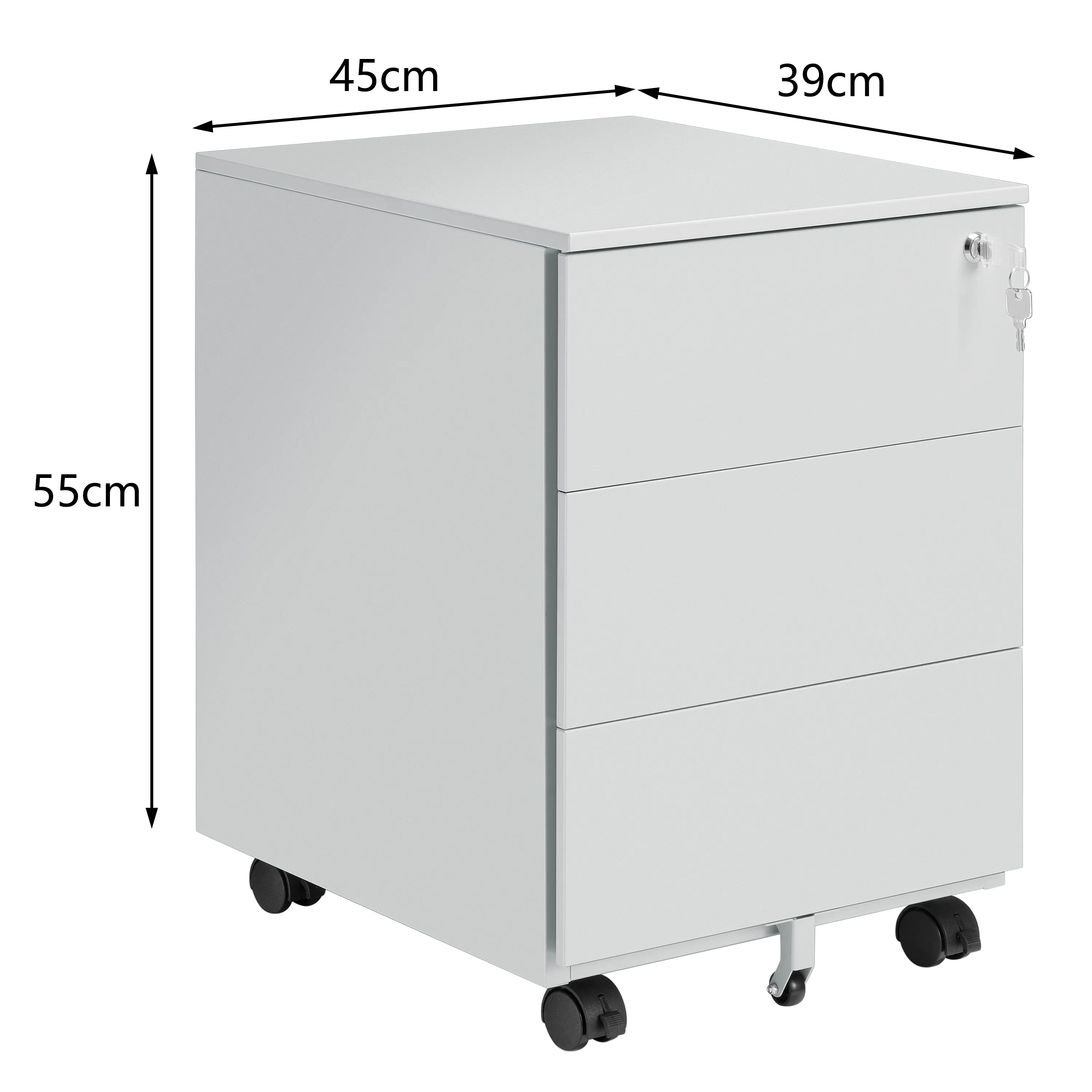 Steel cabinet 3 layer office hospital filing Steel Cabinets metal mobile cabinet