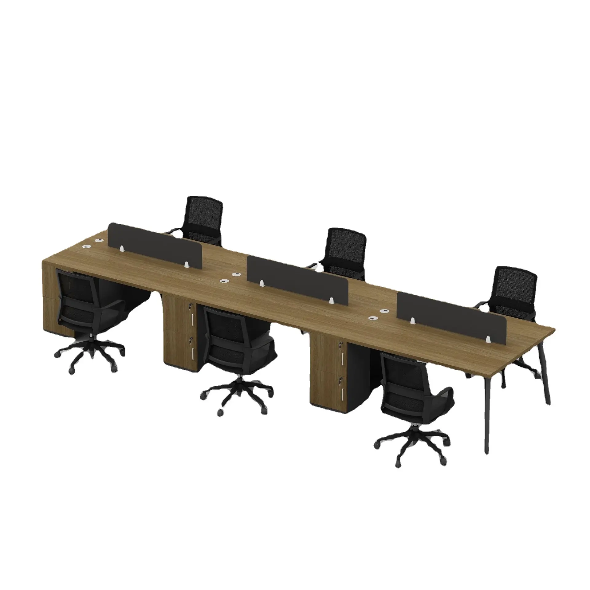 Coworking Spaces Office Table Workstation Modular 2 4 6 Seater People Desk Open Staff Workstations For Office Furniture