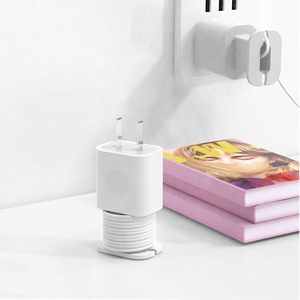 Silicone Charger Protector 20w/18w Data <strong>Cable</strong> Winder Anti-Break Protection <strong>Cable</strong> Storage for Iphone 14 Charger Protective Case - Product Image 1