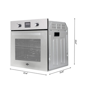 Gasland 24 "3200 Wát điện đối lưu tường lò với Rotisserie, 9 chức năng, ba cửa kính núm điều khiển 65L thép không gỉ - Product Image 6