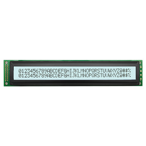 40x2 karakter LCD ekran modülü 4002 tek renkli COB LCM 16 Pin 8bit MPU STN mavi negatif endüstriyel tıbbi araç çin - Product Image 6