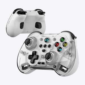 Controlador de juego transparente para Android IOS, Hall Rocker Hall, gatillo, interruptor somatosensorial, volante de juego, llave trasera de dirección para mejor - Product Image 1