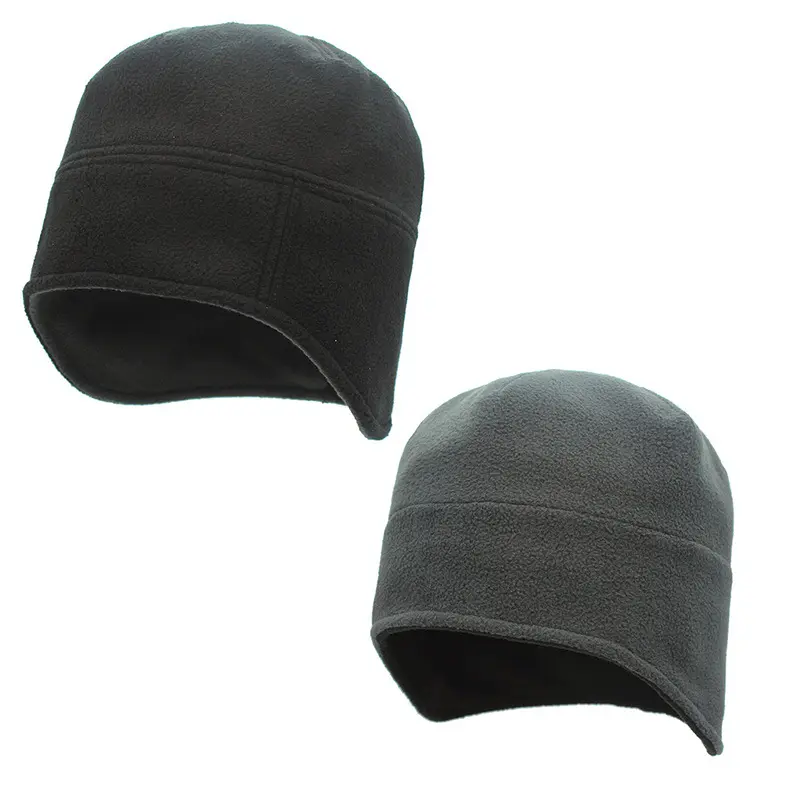 Topi pelindung telinga dua sisi hangat dan antibeku, topi pelindung untuk pria dan wanita luar ruangan musim gugur dan musim dingin berkendara
