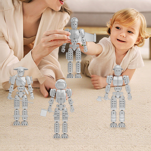 Tùy Chỉnh Giáo Dục Kích Thước 3D In Hành Động Sáng Tạo Hình Di Chuyển Doanh Nhựa Bền Xây Dựng Khối Lắp Ráp Robot Đồ Chơi - Product Image 4