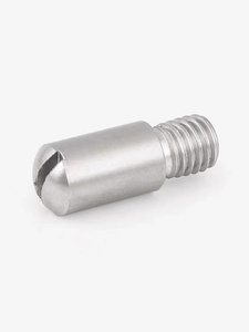 M2 M3 M4 M5 M6 M8 M10 Stainless Steel GB831 Hexagon Head Wood <strong>Screws</strong> Polished Slotted Headless Step Axis Threaded Pins M30 M72 - Product Image 4