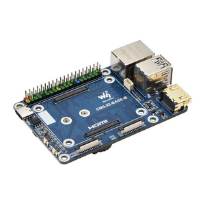 Mini Base Board (B) / Mini-Computer Entwickelt für Raspberry Pi Compute Module 5 (NICHT enthalten) Onboard EEPROM und Verschlüsse lungs chip - Product Image 1