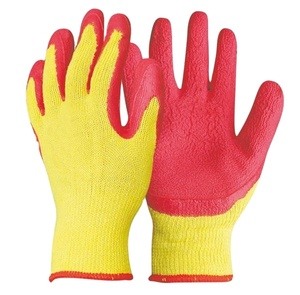 Labor Protective En388 Construction Industrial Safety Work Gloves Factory Hot Sale Cheap Latex Crinkle Coated