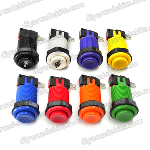 1 jugador Arcade DIY kit controlador USB codificador para PC Juego 6 botones para piezas de joystick Arcade
