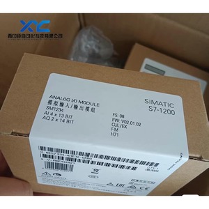 Используемый для Siemens 6ES7234-4HE32-0XB0 SM1234 аналоговый вход/выход Модуль 4AI/2AO 100% новый инвентарь