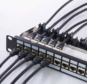 网络配线架UTP FTP RJ45 Cat6 Cat6A CAT7 24端口Cat6布线通信用D-link网络配线架 - Product Image 1