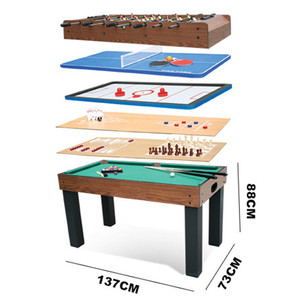 1.4M <strong>Multi</strong>-<strong>functional</strong> <strong>Game</strong> <strong>Table</strong> Indoor <strong>Multi</strong> Combination Billiard <strong>Table</strong> Wooden Combo <strong>Game</strong> <strong>Table</strong> 8 in 1 <strong>with</strong> All Accessoires - Product Image 4