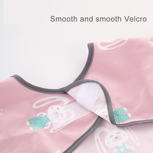 Mới cho bé ăn Yếm trẻ em che phủ cho ăn độc lập tích hợp Thảm ăn Bàn Ăn bao quanh dài tay - Product Image 5