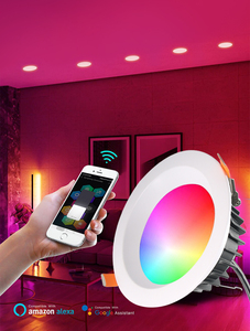 LED Rgbw Soffit ışık gömülü parlak renkli Downlight DC12v nokta ışık Ucs2904 saçak noktası ışık - Product Image 3