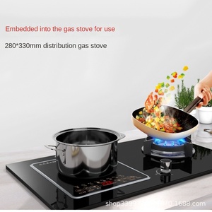 Intellint <span class=keywords><strong>Digital</strong></span> <span class=keywords><strong>Display</strong></span> Indução Cooktop Hotpot Fogão Botão Controlado Bateria Fonte de Alimentação para Cozinha & RV Uso
