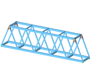 Puente Bailey de alta resistencia Marco de armazón de acero modular Estructura de acero portátil para peatones Puente de diseño prefabricado de largo alcance - Product Image 2