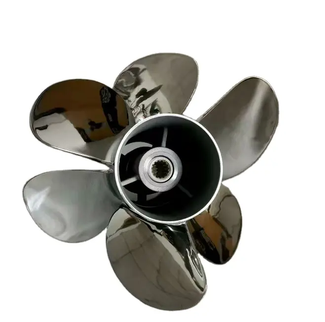 15 1/2 x 22.5 P Boat Rear Propeller boat marine prop Matched for SUZUKI STAINLESS STEEL OUTBOARD PROPELLER