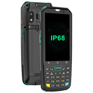 Coletores de dados PDA com teclado terminal móvel portátil para <span class=keywords><strong>Android</strong></span> 11 QR, scanner de código de barras OEM/ODM com interface TF/SIM/Tipo-C/SAM