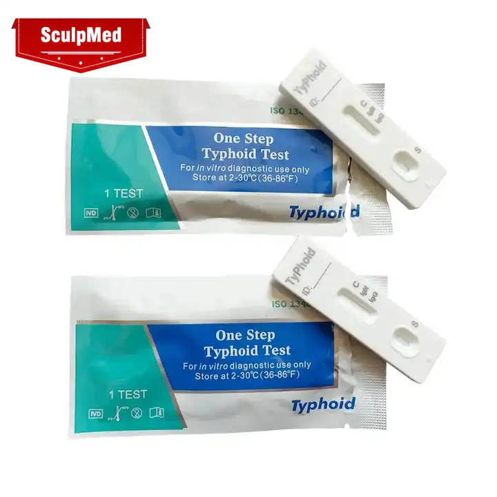 SCIENSMED Cassette de prueba rápida de antígeno tifoideo Widal para el cuidado de la salud médica