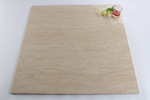 20mm porselen finişer traverten fayans tam vücut 600x600 açık kaymaz doğal taş cepheleri için kat