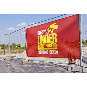 Lưới PVC biểu ngữ biểu tượng tùy chỉnh scrim Lite biểu ngữ in phun không khí PVC lưới biểu ngữ cho quảng cáo Pháp triển lãm thương mại tổ chức sự kiện - Product Image 3