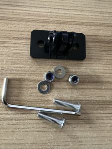 Aluminum Alloy Holder Bracket Go Pro Camera Adapter <strong>Mount</strong> with Thread for GoPro Garmin Stand Helmet Fixed Base for GoPro