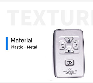 Original 5 taste remote key fob mit 433MHz smart remote-auto schlüssel 4D chip modell B52EA fit für Previa auto smart key keyless - Product Image 6