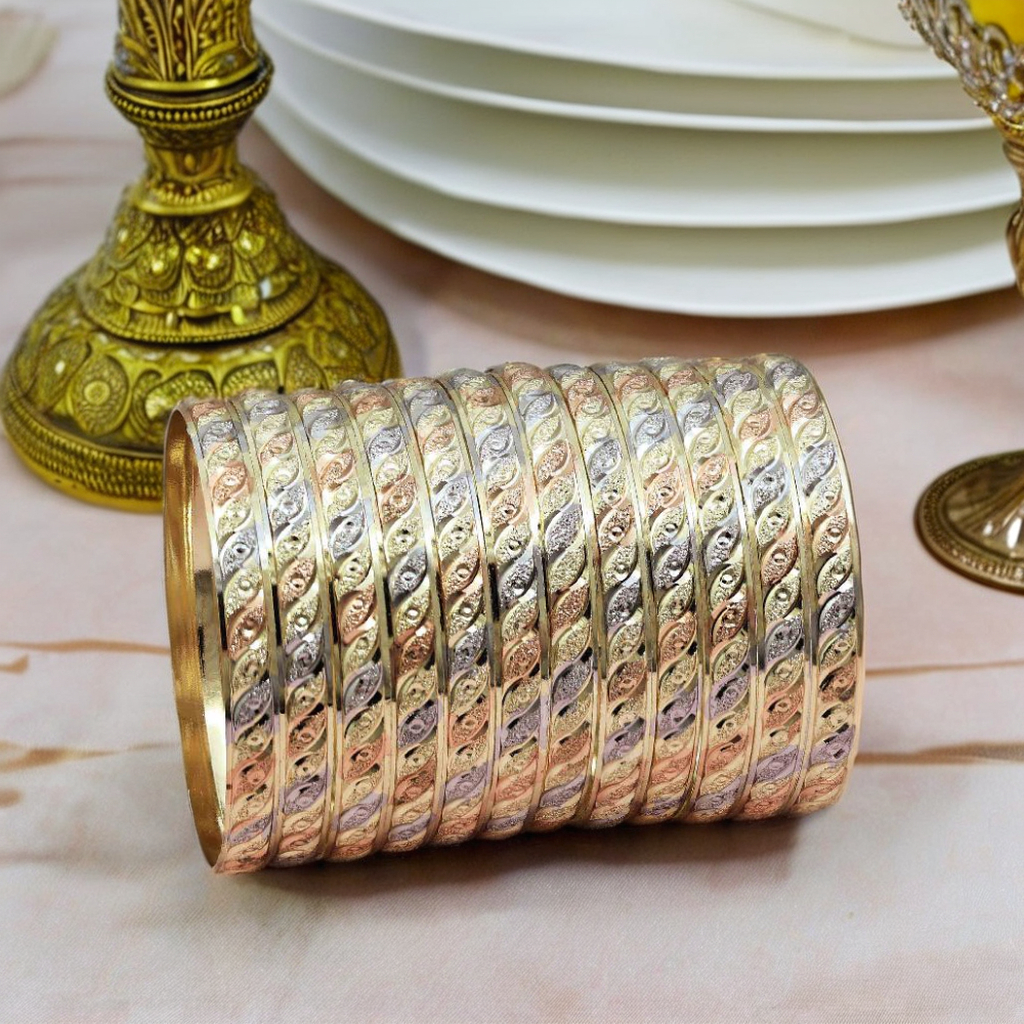 3 Tone Gold