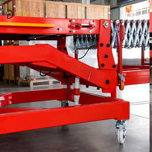 Adjustable Speed PVC Telescopic Roller Belt Conveyor for Logistics <strong>Loading</strong> Line Hydraulic Lifting Up/Down for Restaurant - Product Image 5