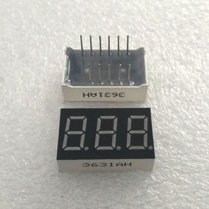 NiXie Tube Micro mini 0.56 pollici 3 cifre colore rosso anodo comune 2 4 6 cifre 7 segmenti Display a LED pannello digitale - Product Image 2