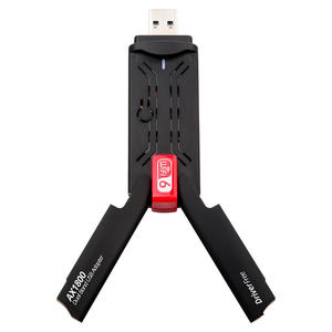 2.4G 5G WLAN-Empfänger-Adapter WLAN 6 USB kabellose Dongle WLAN 6 Dualband USB-Adapter USB 3.0 Antenne Netzwerk Kartenadapter