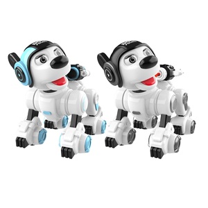 Giocattoli educativi per bambini Robot intelligenti per cani intelligenti AI RC programmazione telecomando Robot Dog