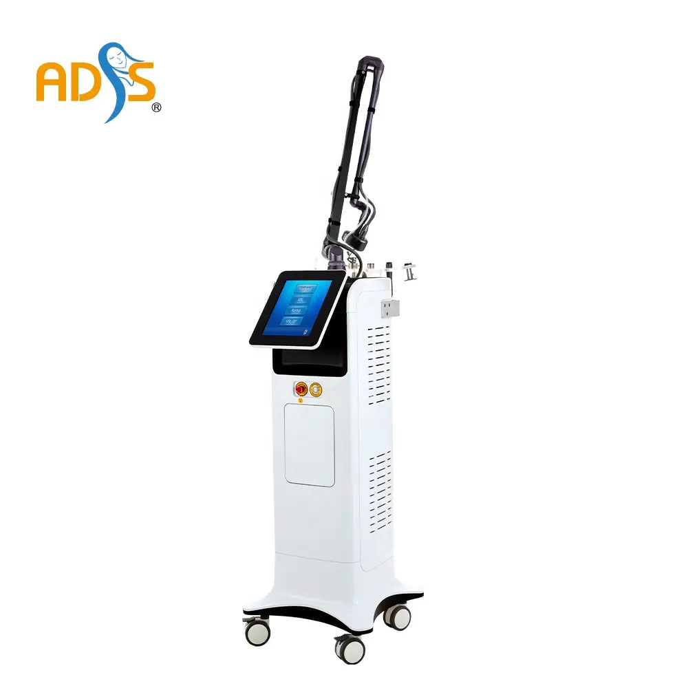 ADSS 60W 10600nm apparecchiatura di serraggio vaginale laser medico CO2 frazionato per la rimozione delle smagliature della cicatrice dell'acne