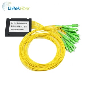 光ファイバ1X8ボックスPLCスプリッターSM LSZH 3.0mm 1m入力出力 - Product Image 2