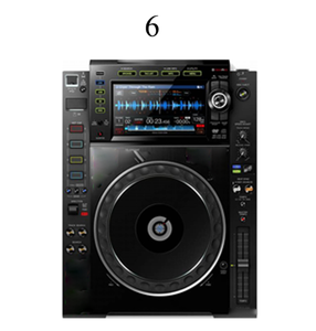 CDJ2000-68 M2-2000 2*2000W 1u profesyonel 2 kanal yüksek güç DJ güç amplifikatörü - Product Image 1