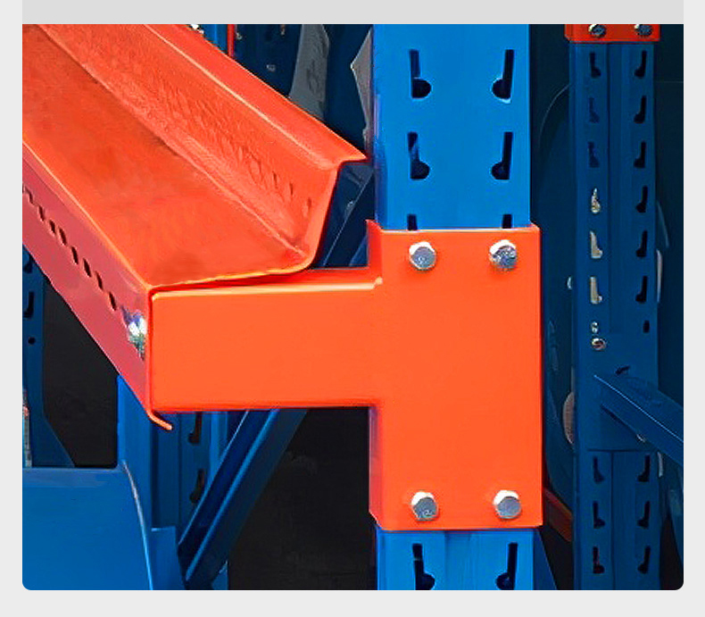 2.5mm Depth Industrial Storage Racking Customized Drive In Pallet Racking System 5