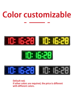 GX di grandi dimensioni 6 cifre 5/6/8/10/12 pollici personalizzato esterno impermeabile LED elettronico conto alla rovescia Timer digitale orologio da corsa - Product Image 2