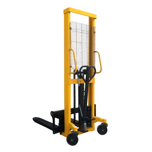 Manual Hydraulic Forklift 1 Tons 1.6 Meters Stacker Small <strong>Loading</strong> <strong>and</strong> <strong>Unloading</strong> Truck Hand Push Forklift <strong>Lift</strong> - Product Image 5