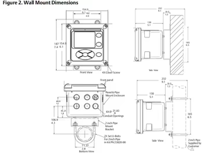 Emerson Rosemounts 1056 DP Liquid Analytical Transmitter Digital Communication Quick Start <strong>Programming</strong> Model 1056-03-27-38-AN - Product Image 5